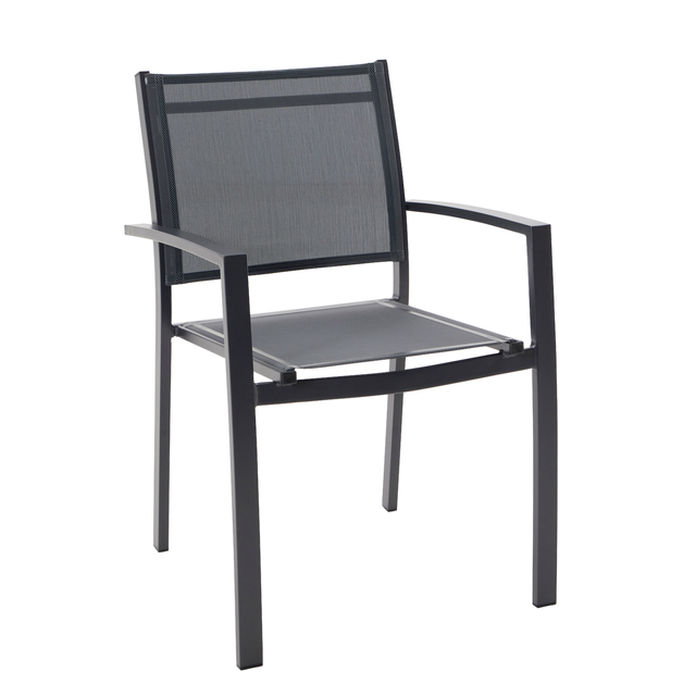Fauteuil NATERIAL Lyra Beta gris anthracite