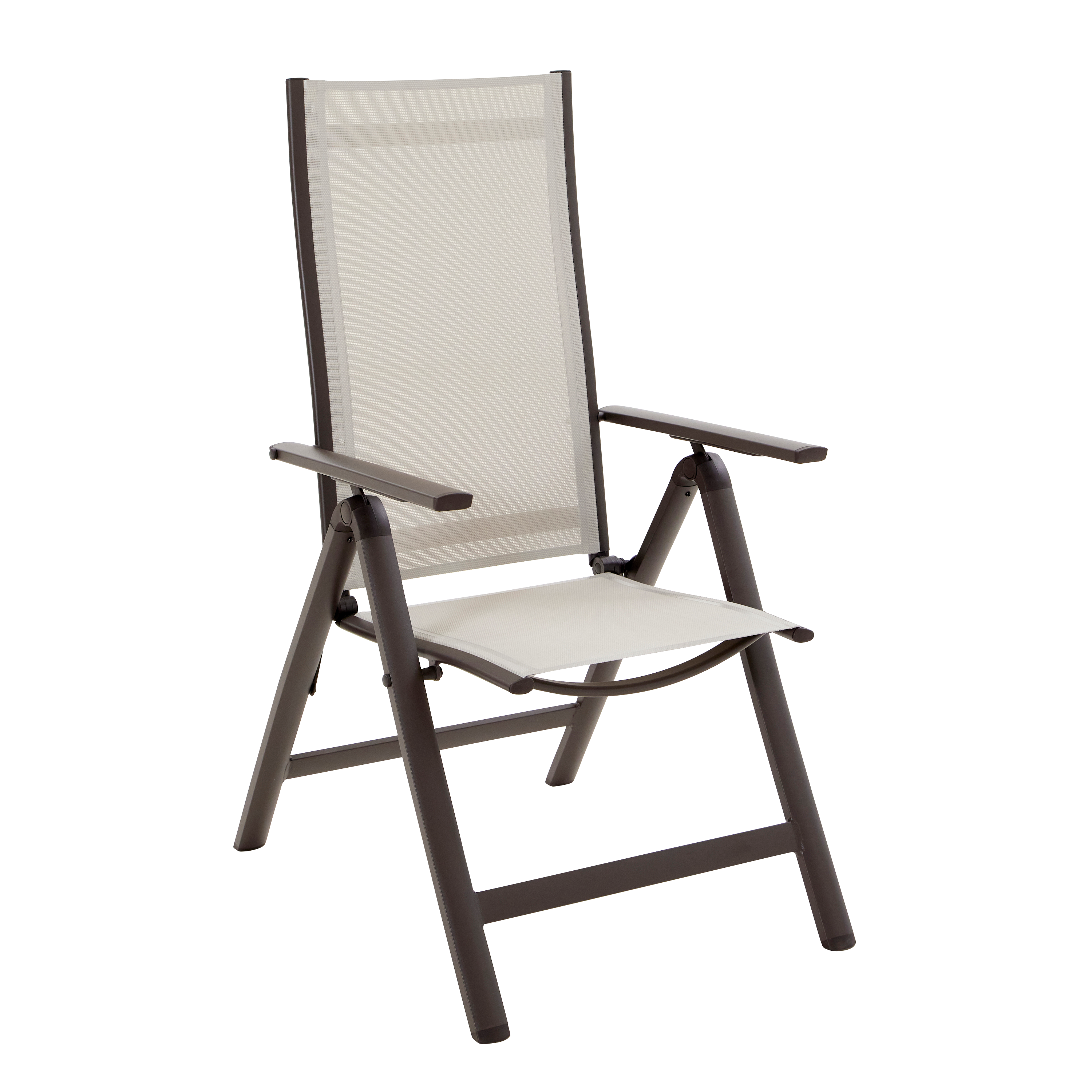 Eucalipto Sgabello Pieghevole Tela Sedia Da Giardino In Alluminio Con  Braccioli Pieghevole Odyssea