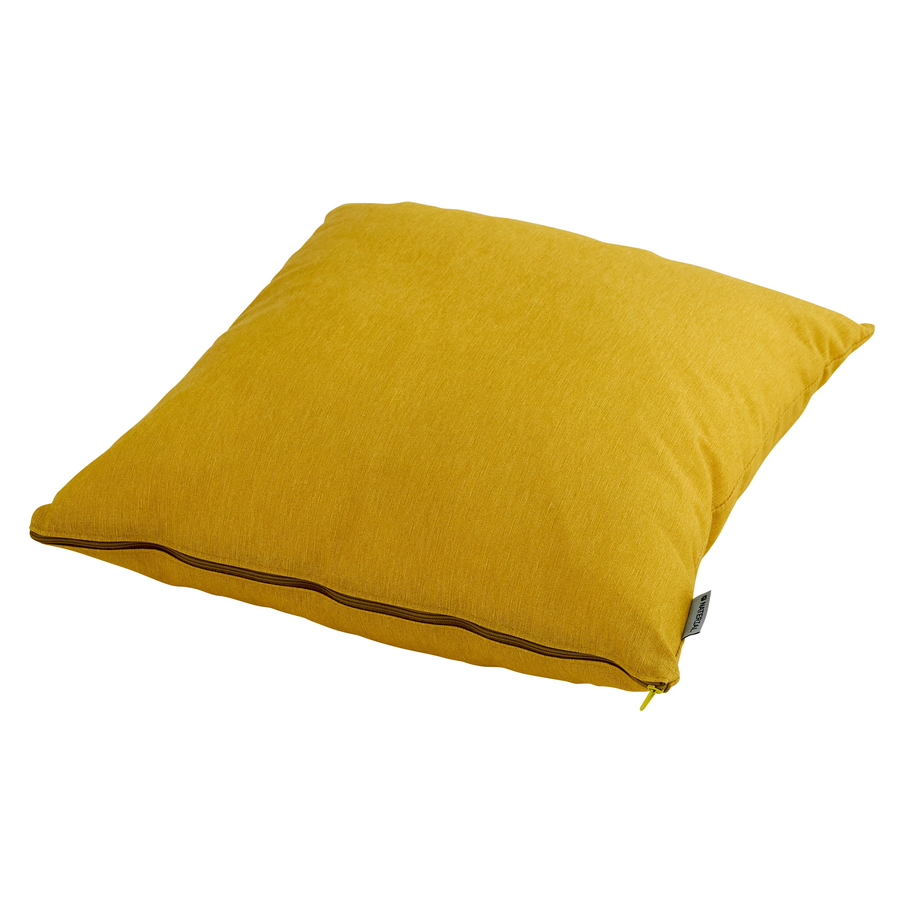 Coussin d'extérieur décoratif Soft jaune / doré, l.40 x L.40 cm NATERIAL - 9
