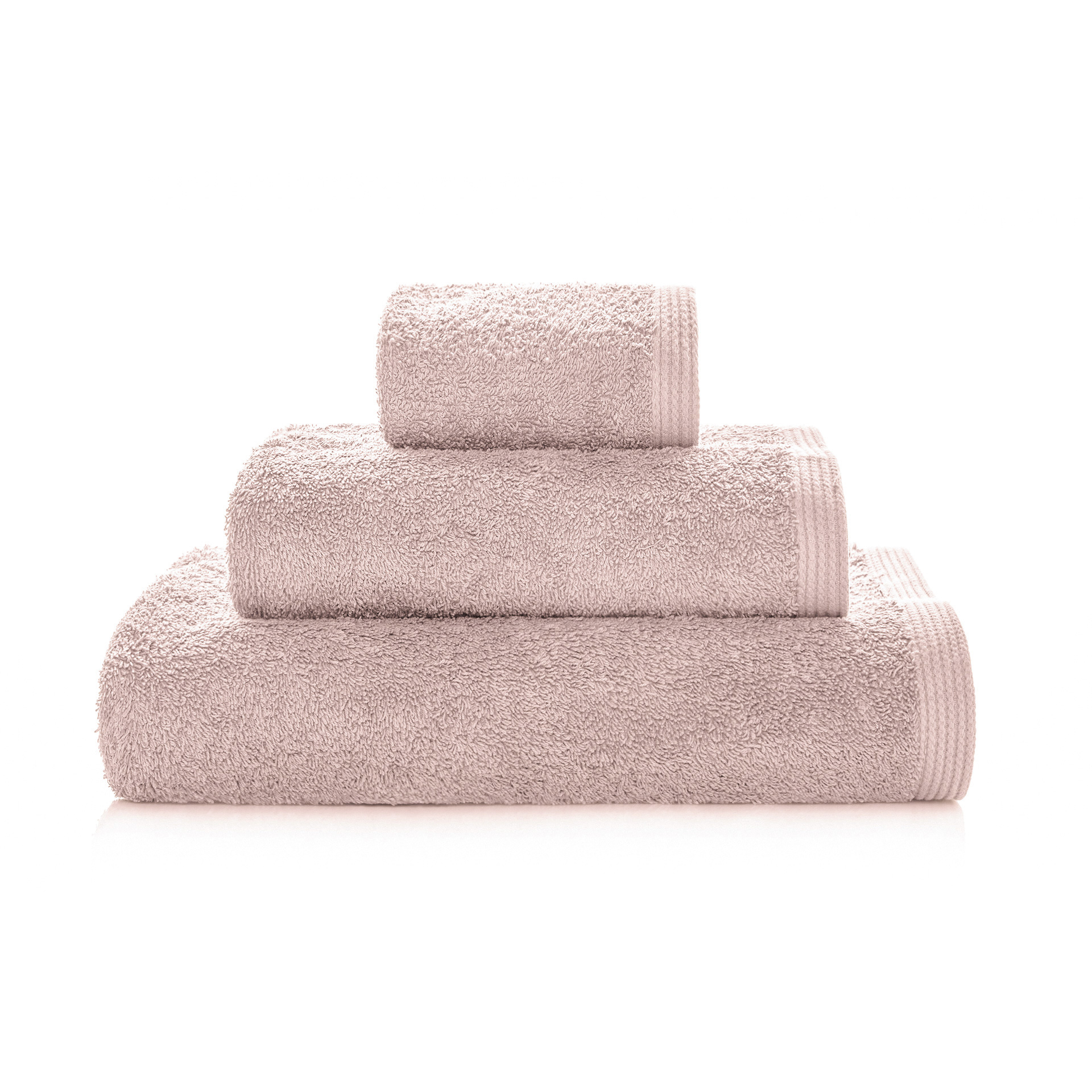 Toalla de algodón bfc 70x140 cm rosa