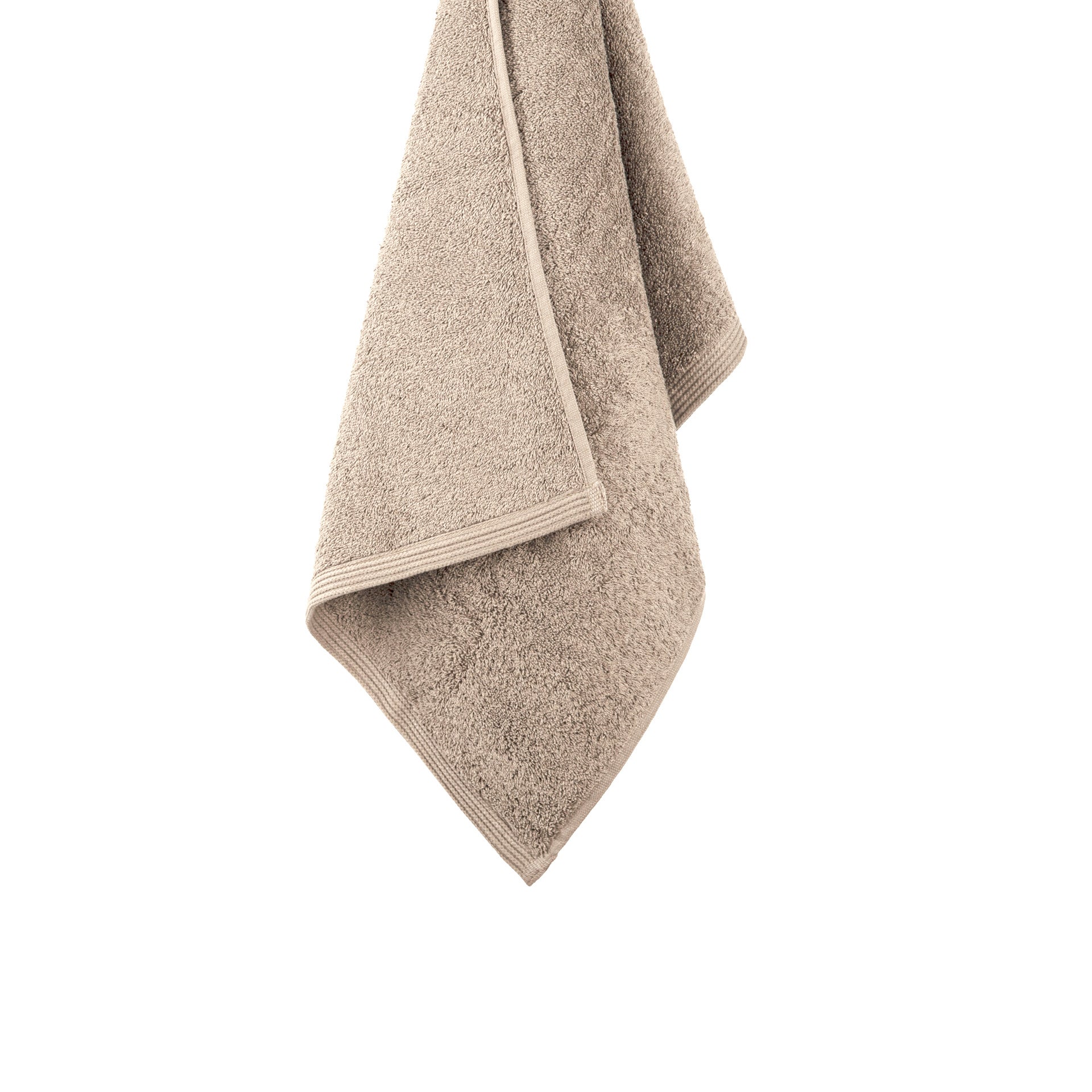 Toalha de algodão 70x140 cm bege Sorema - 2