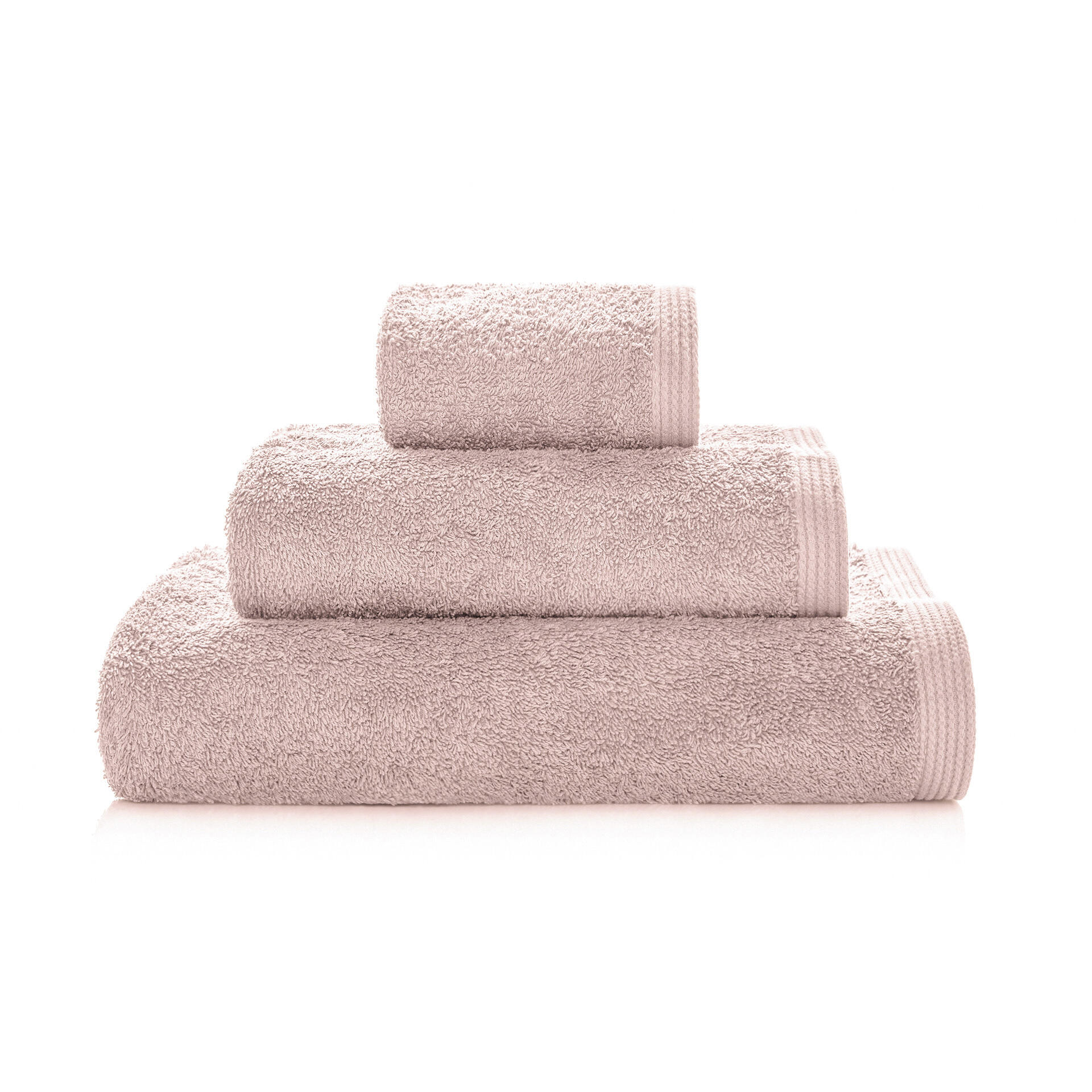 Toalha de algodão 50x100 cm rosa Sorema - 7