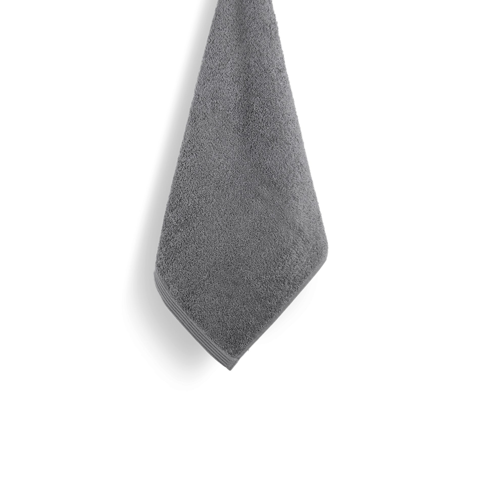 Toalla de algodón BFC 100x150 cm gris - 2