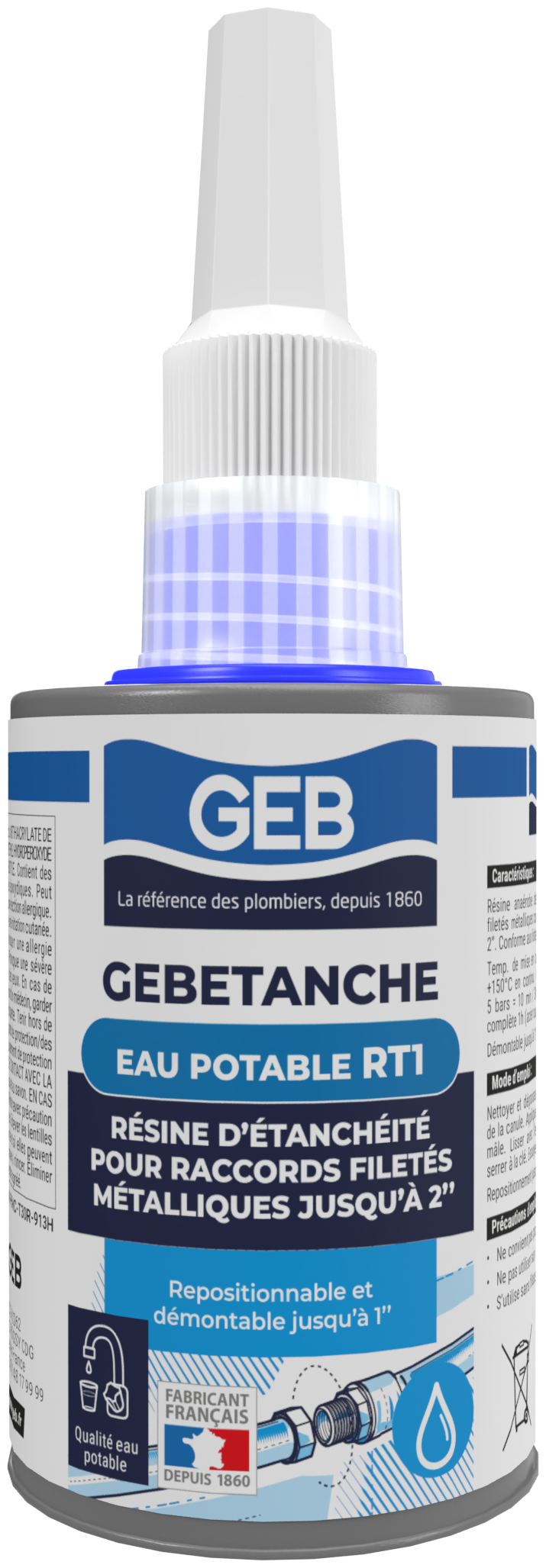GEBETANCHE EAU POTABLE  RT1 FLACON 75ML - 2