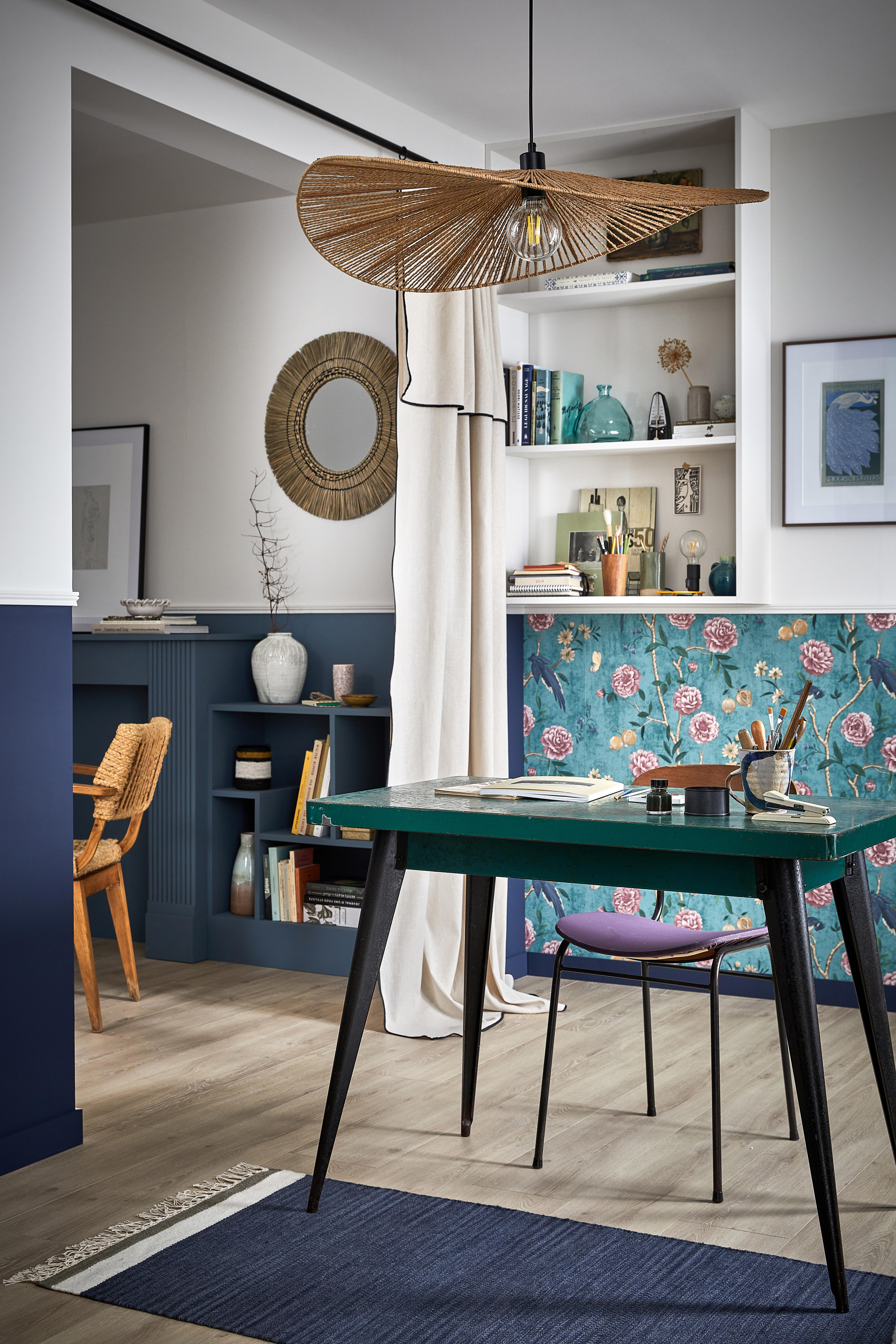 Miroir rond bambou naturel Palia INSPIRE diam.60 cm - 8