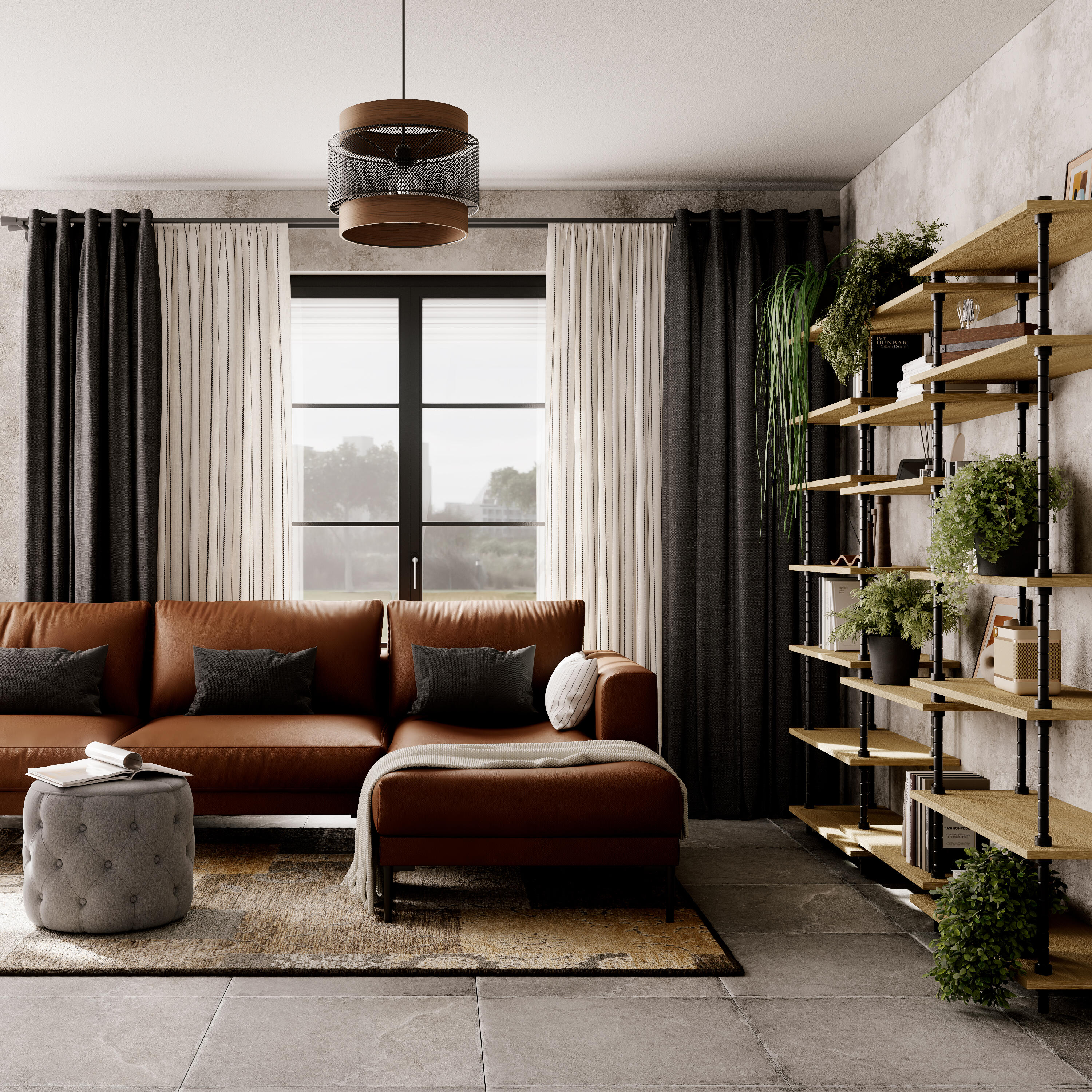 Vaso ECOPOT'S in resina nero H 17.5 x ø 20 cm - 3