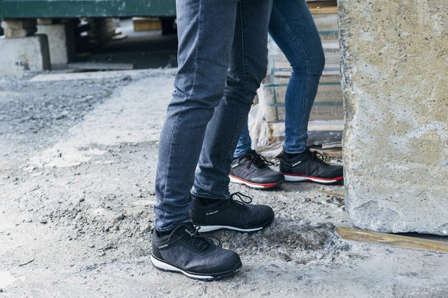 Zapatos de seguridad BELLOTA 72224KB41S1P S1 negro gris T41