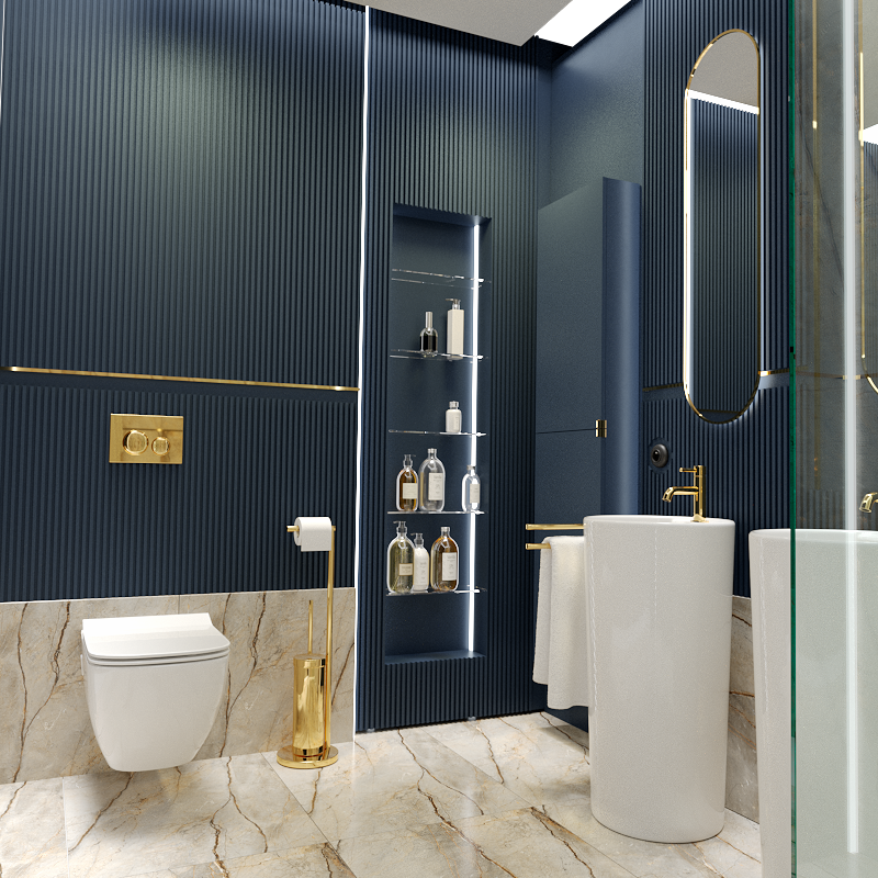 Farba wewnętrzna EASYCARE KUCHNIA I ŁAZIENKA 2.5 l Granat pierwsza klasa DULUX - 2