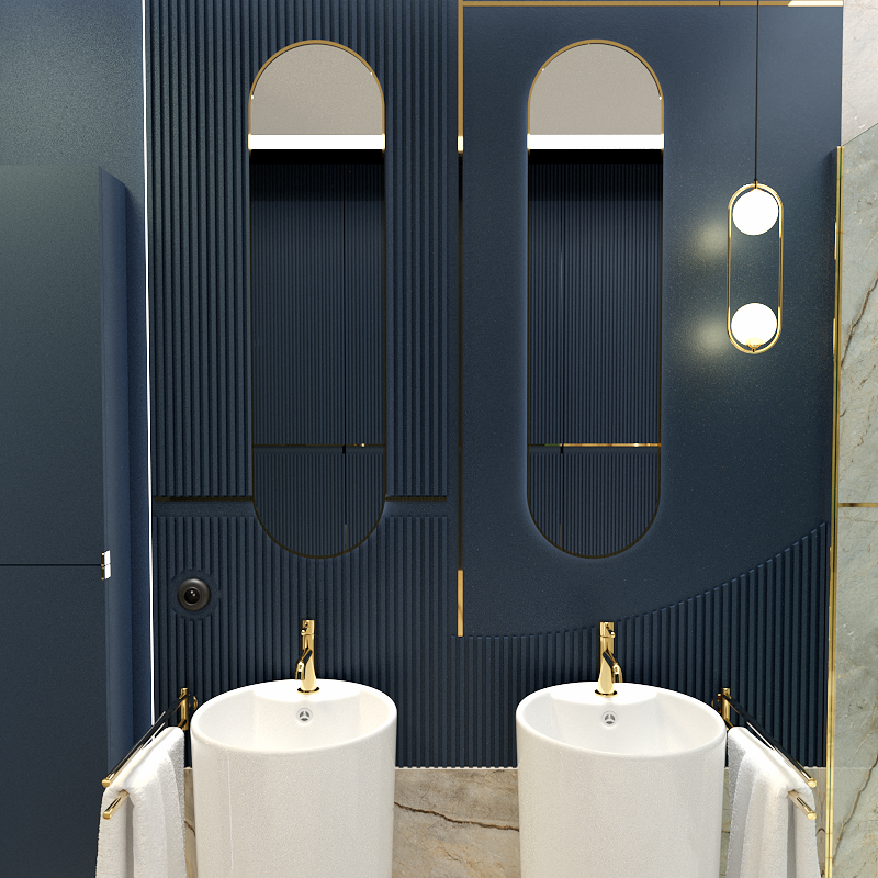 Listwa dekoracyjna stal nierdzewna złota 2x270x0.6 Egen - 3