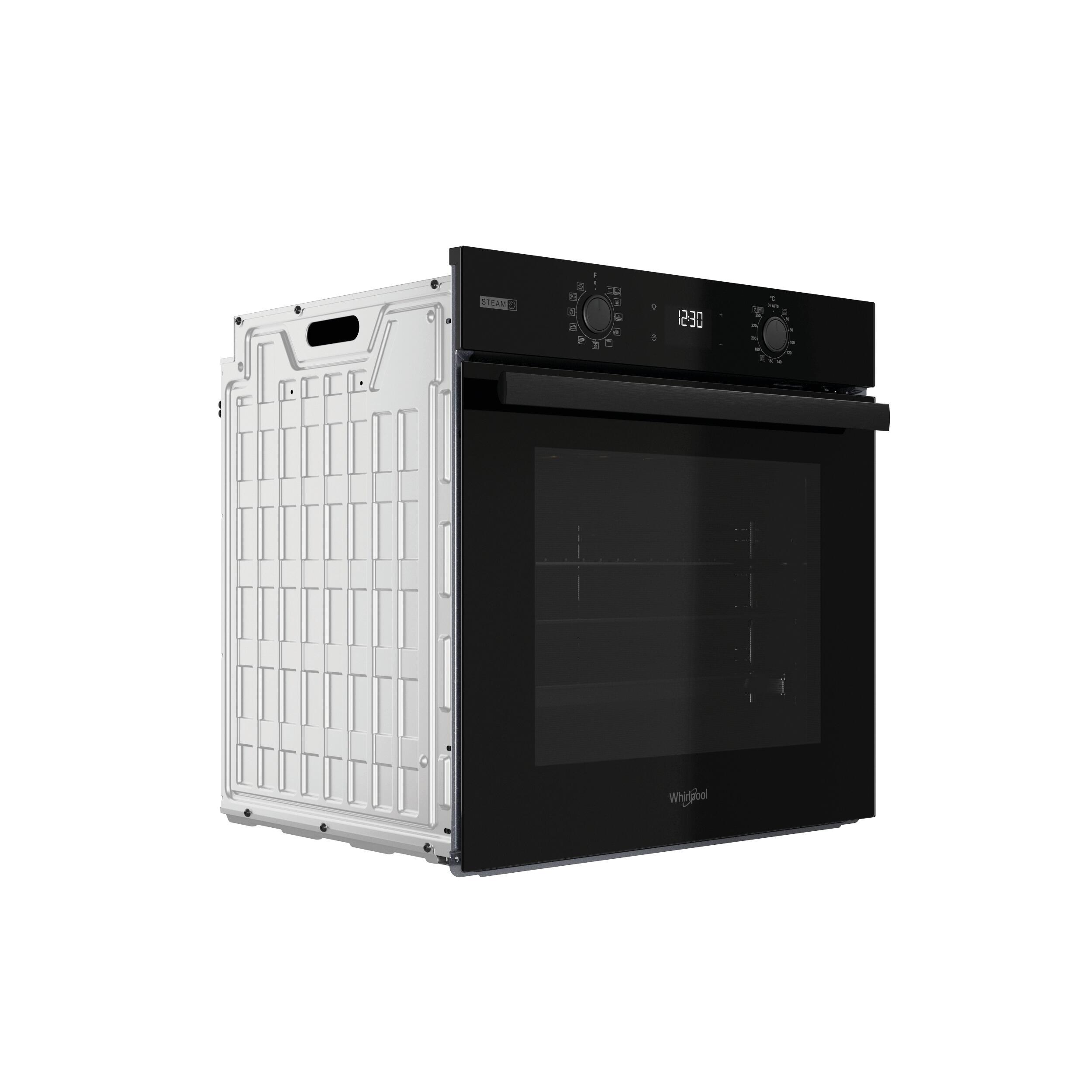 Horno WHIRLPOOL OMSR58RU1SB 71L pirólisis negro Clase A+ - 6