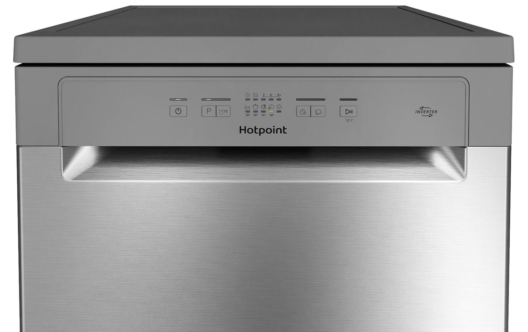 Lavastoviglie 5 programmi HOTPOINT H2F HL626 X - 3