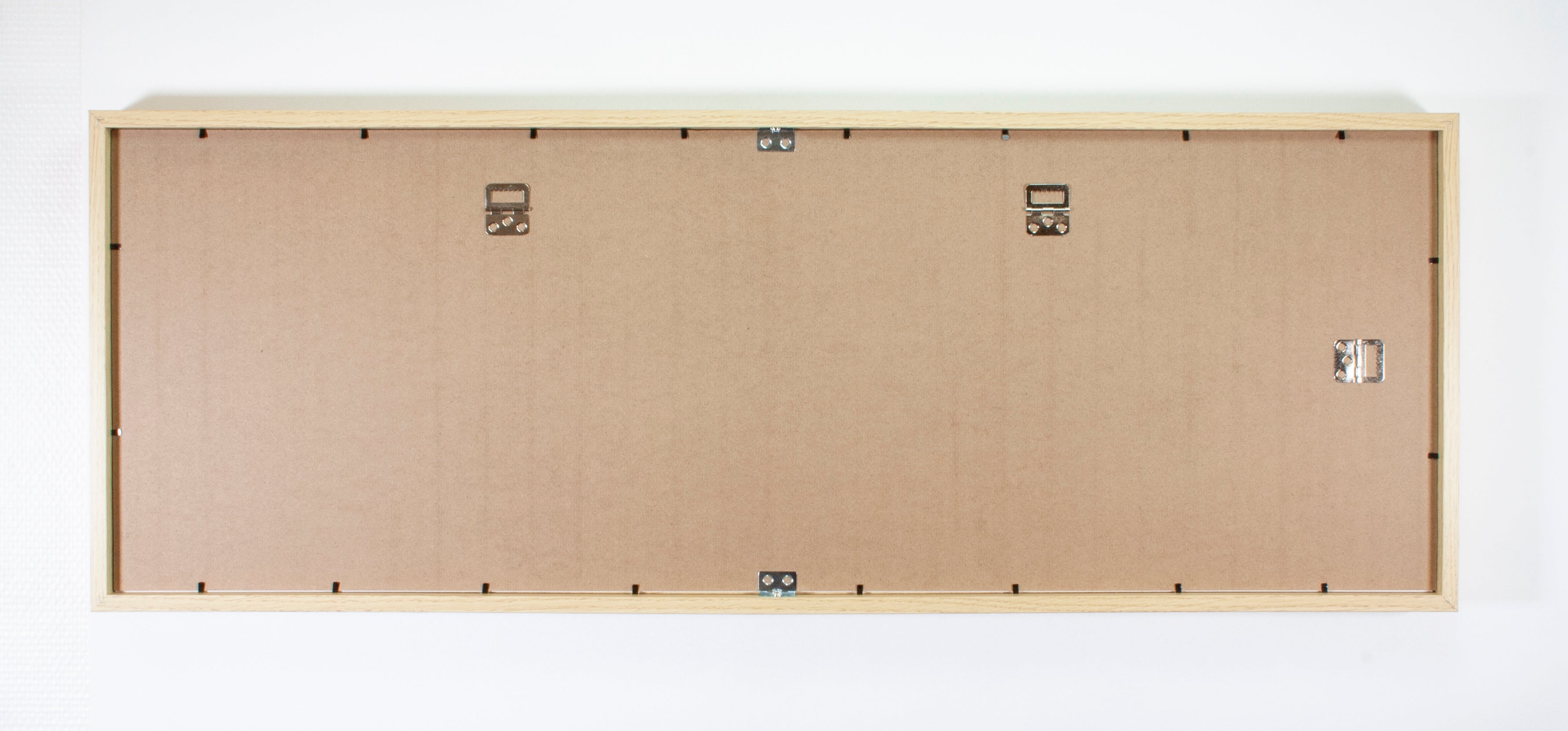 Cadre photo multiple Milano chêne clair, Traditionnel H.35.5 x l.97.5 cm - 3