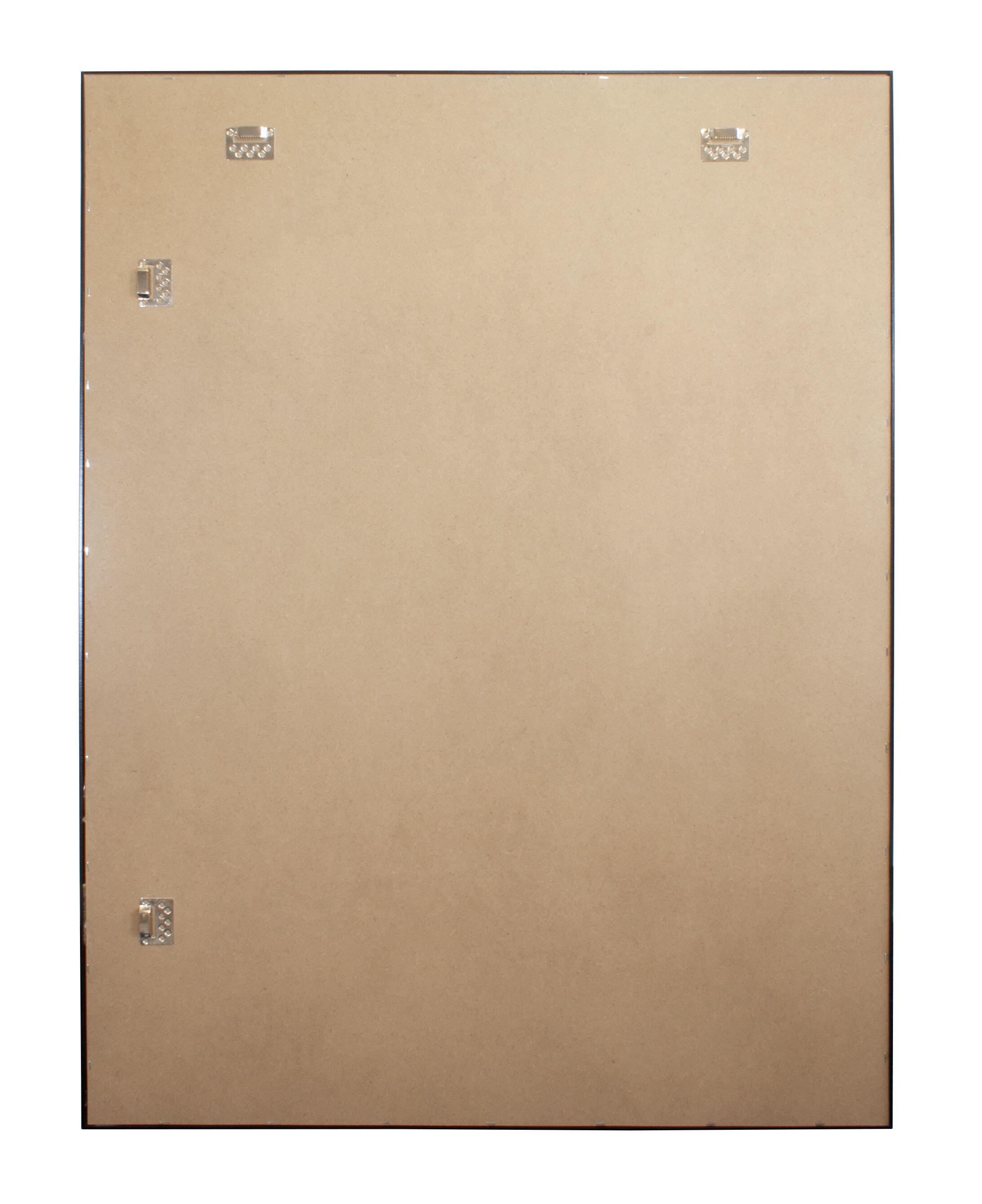 Miroir rectangulaire, mdf noir Verrière, l.85 x H.113 cm - 4