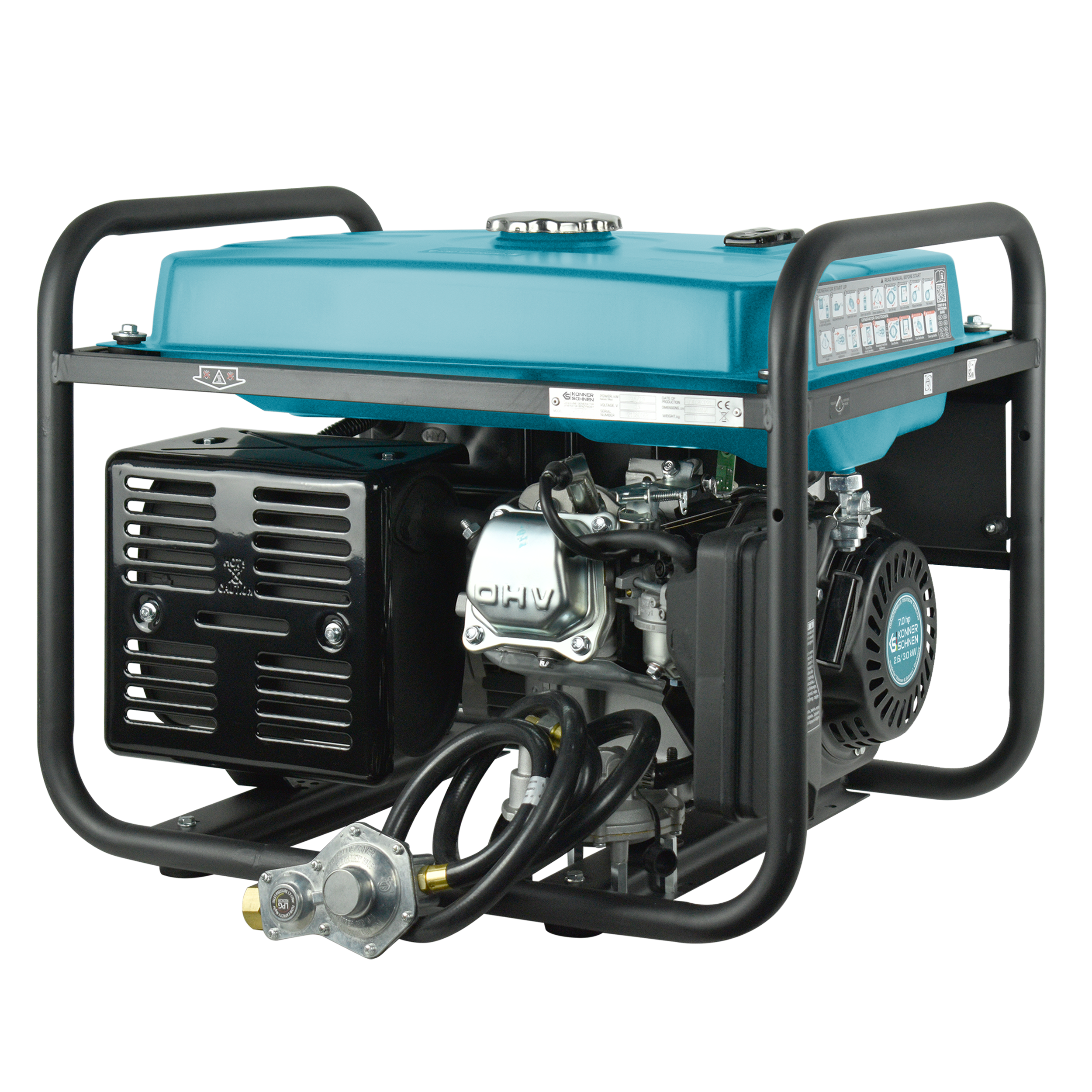 Agregat prądotwórczy DUAL FUEL KS3000 230V 3kW KÖNNER &amp; SÖHNEN