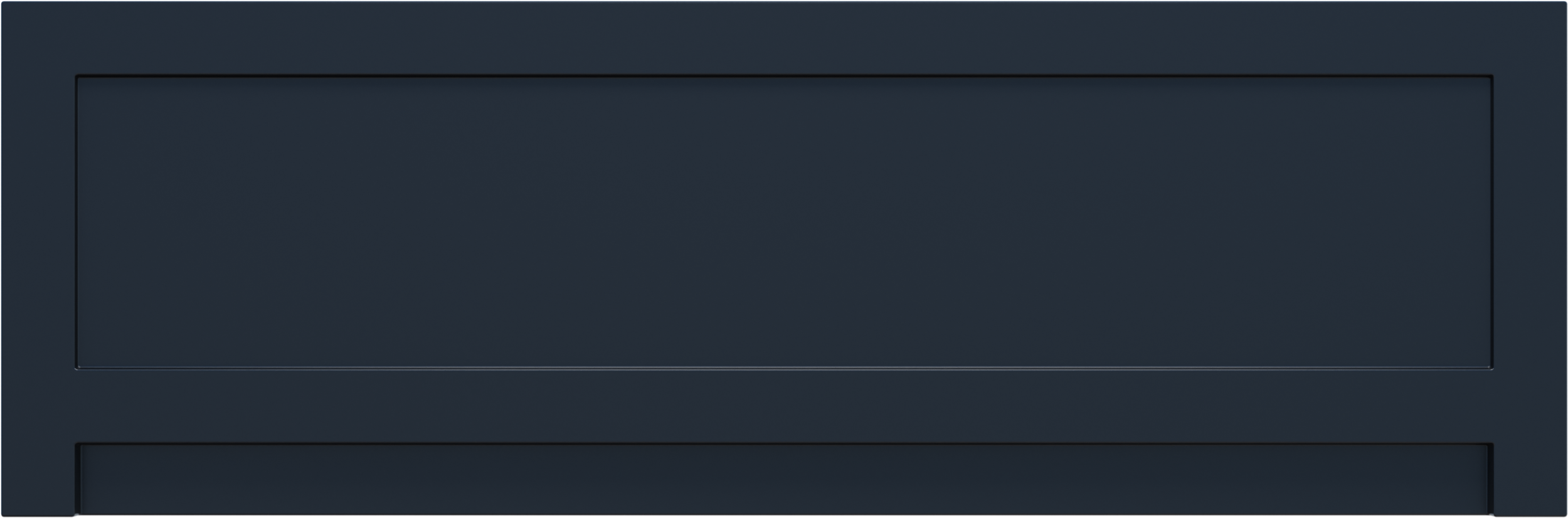 Obudowa wanny czarny Panel 140 Sensea