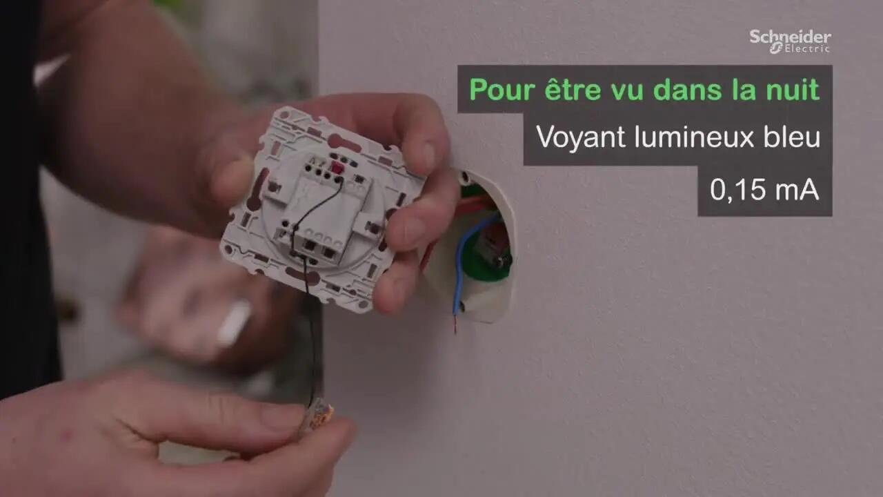 Comment installer l'interrupteur à voyant lumineux Ovalis