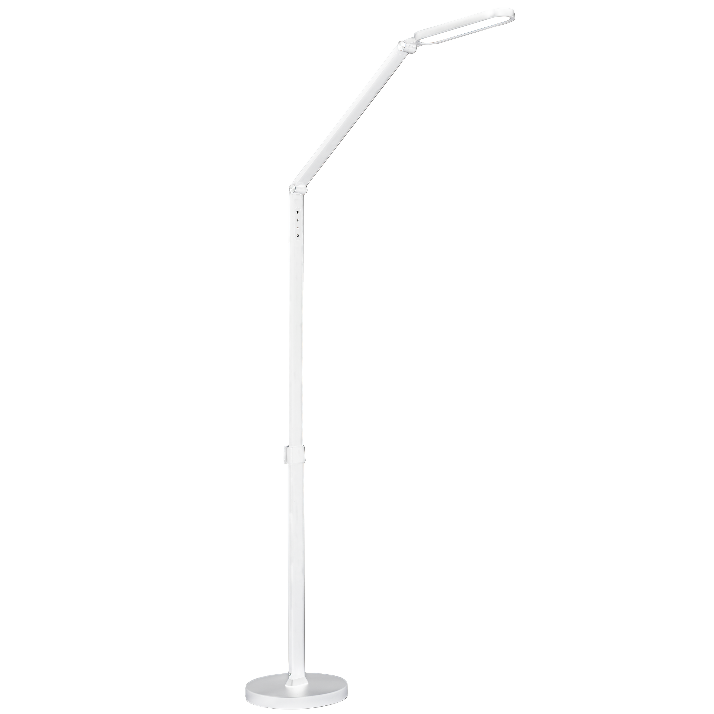 Lampa podłogowa Ferrara biała LED Goldlux