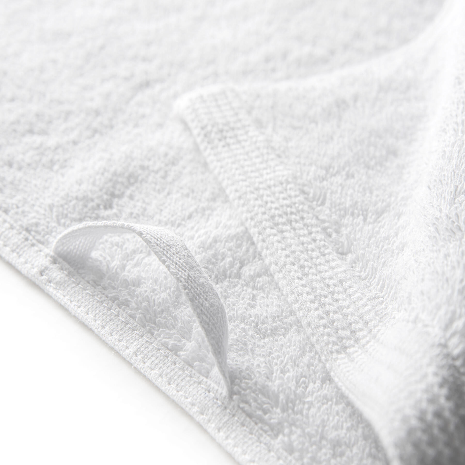 Toalla de algodón BFC 50x100 cm blanco - 4