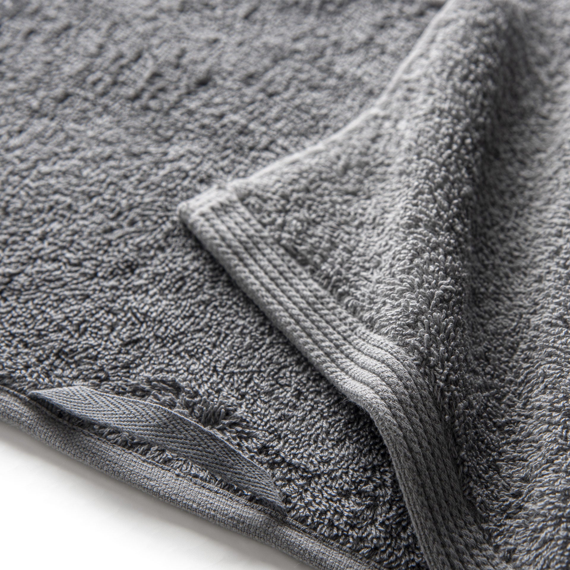 Toalla de algodón BFC 100x150 cm gris - 4