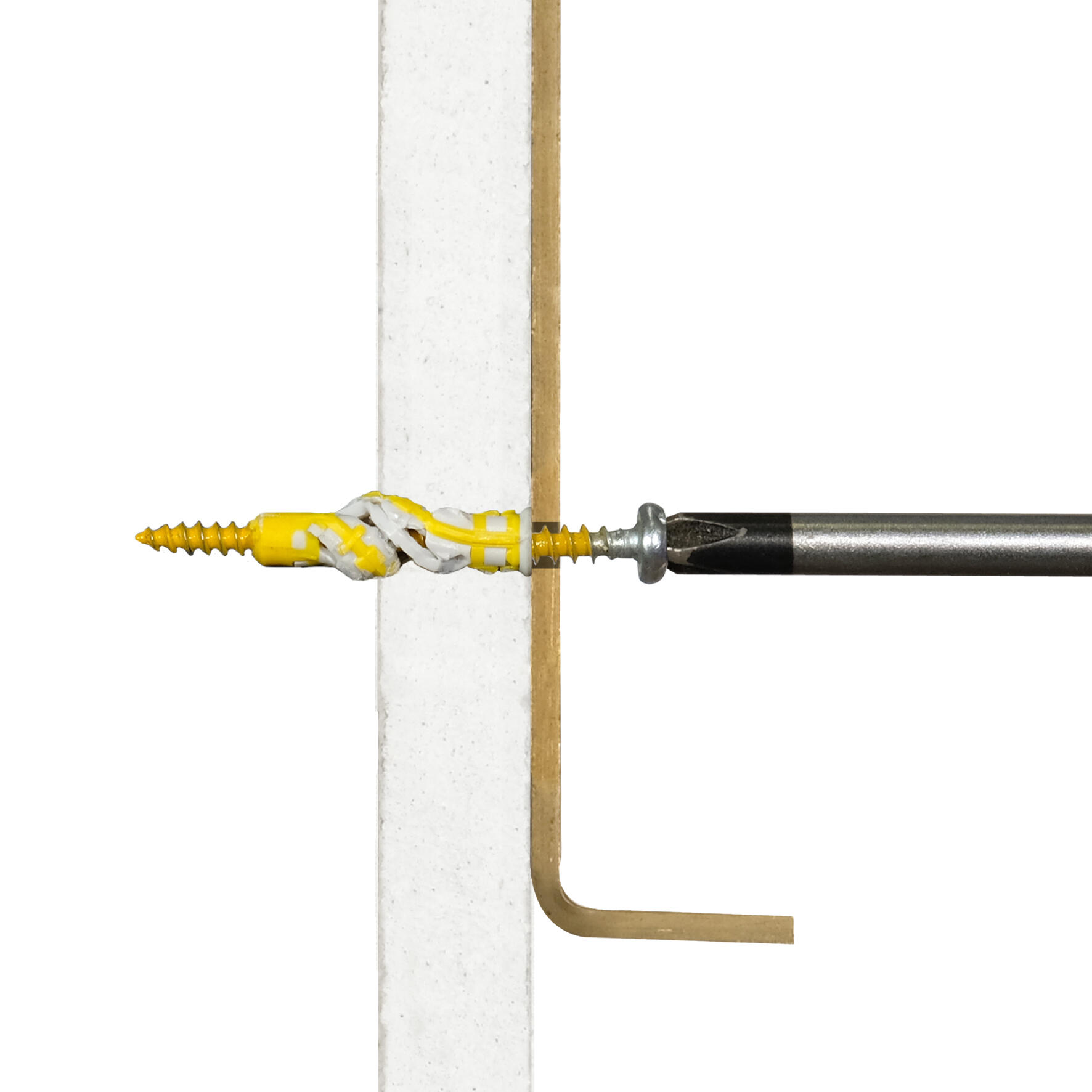 Lot de 4 Cheville murale mx gamme couleur RED HEAD, Ø5 x L.30 mm - 4