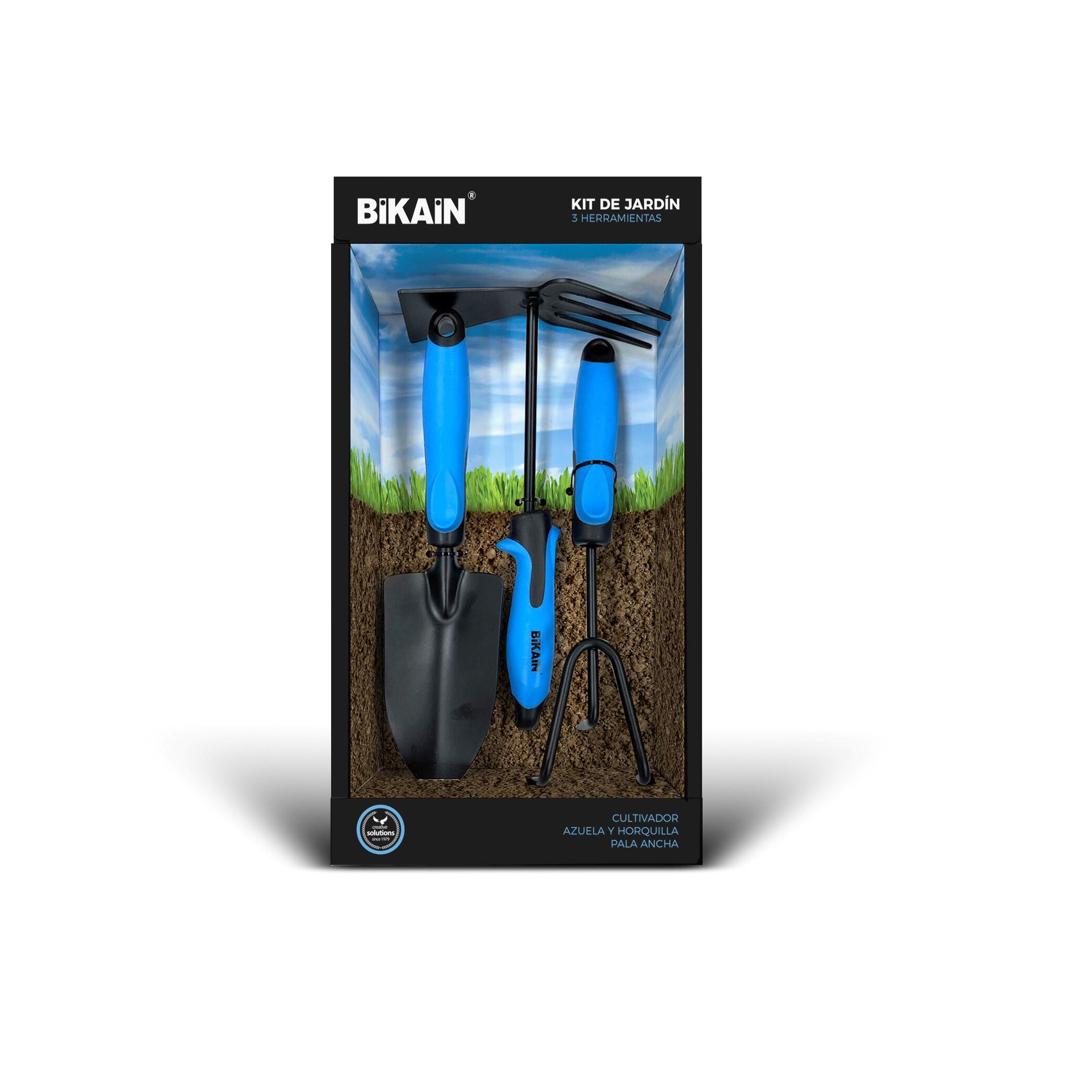 Kit de herramientas BIKAIN pala + lanza y horquilla + cultivador - 8