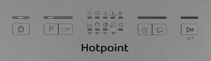 Lavastoviglie 5 programmi HOTPOINT H2F HL626 X - 4