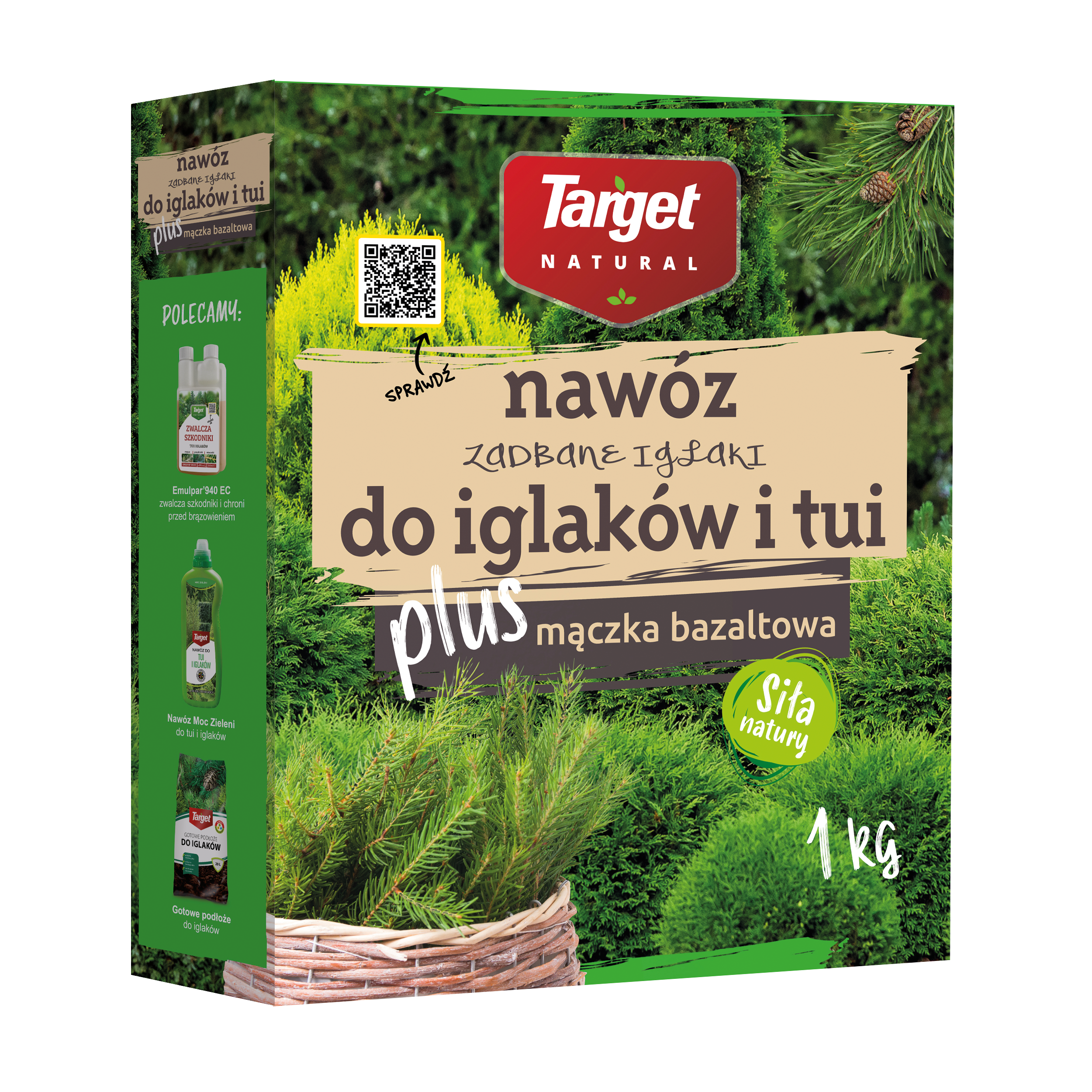 Nawóz do iglaków i tui 1kg Zadbane iglaki Target