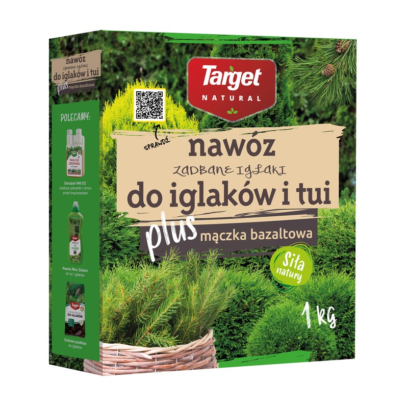 Nawóz do iglaków i tui 1kg Zadbane iglaki Target