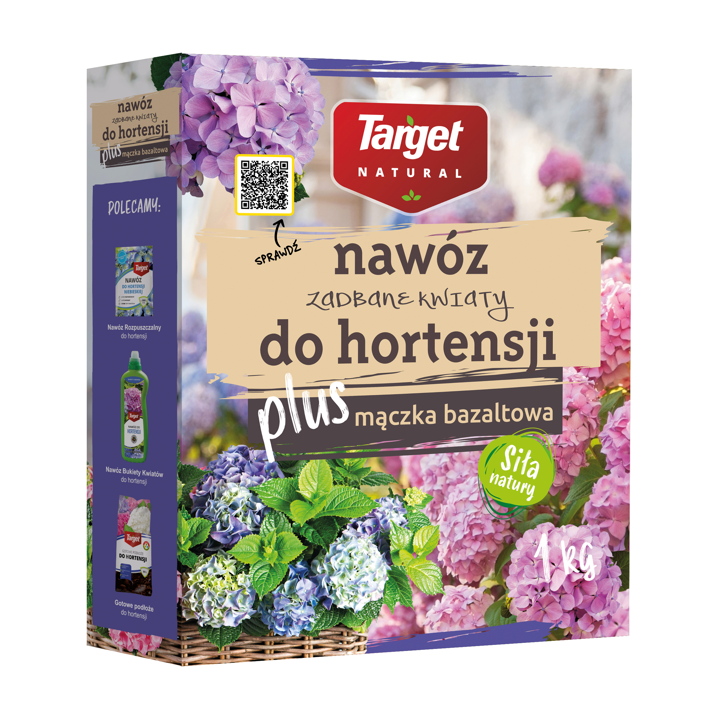 Nawóz do hortensji 1kg Zadbane kwiaty Target