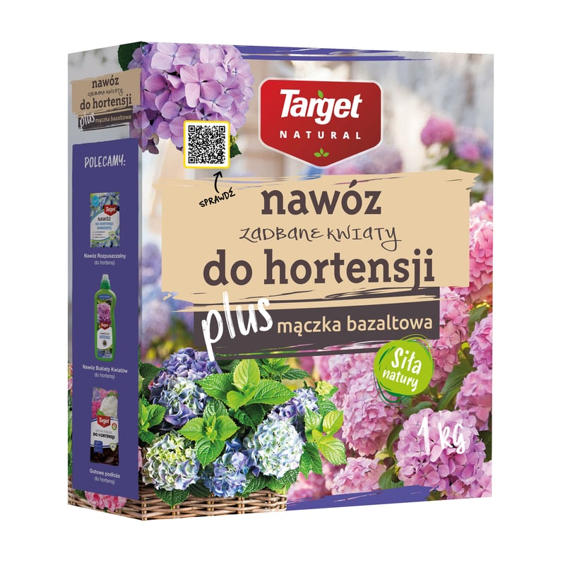 Nawóz do hortensji 1kg Zadbane kwiaty Target