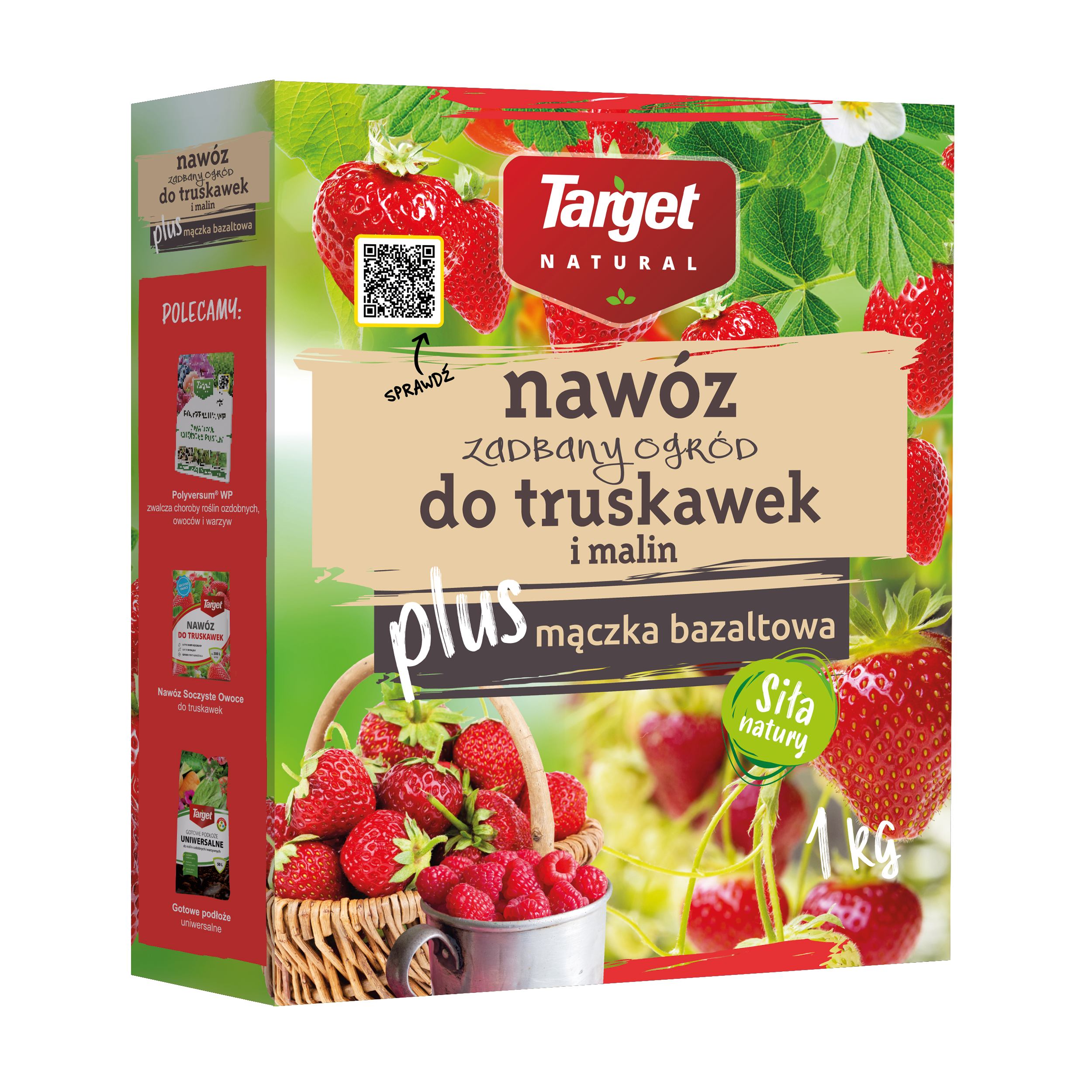 Nawóz do truskawek i malin 1kg Zadbany ogród Target