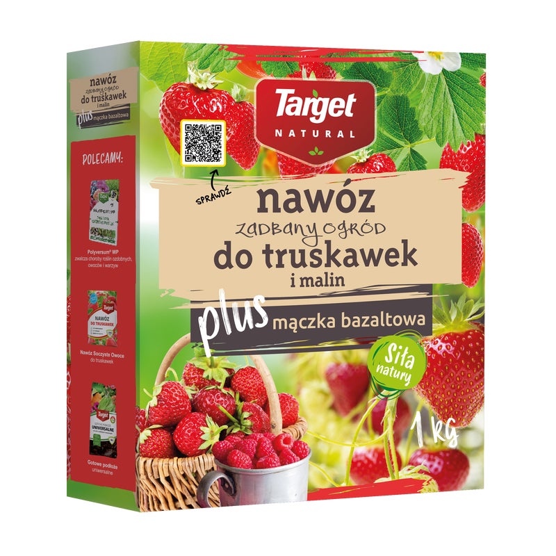 Nawóz do truskawek i malin 1kg Zadbany ogród Target