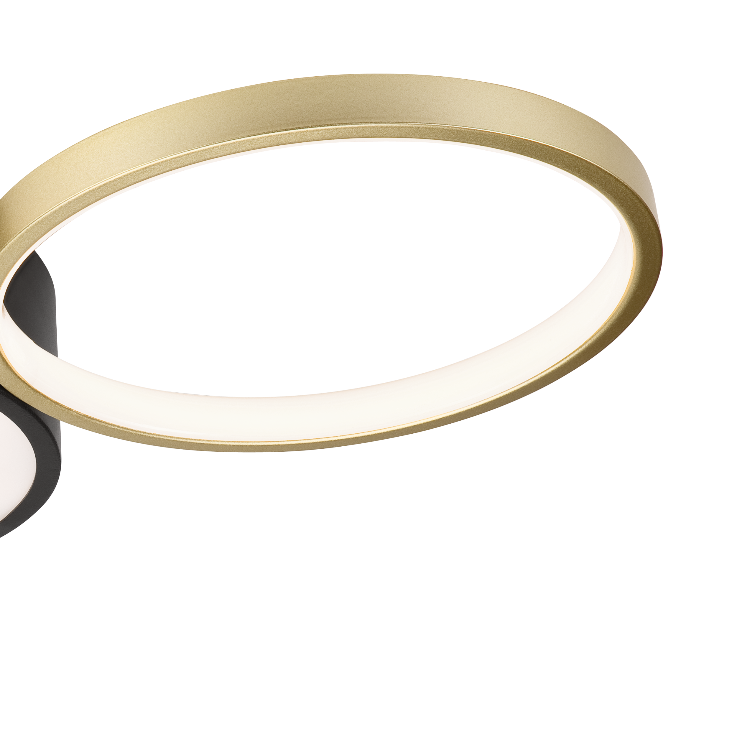 Plafon Alizee czarno-złoty LED - 8