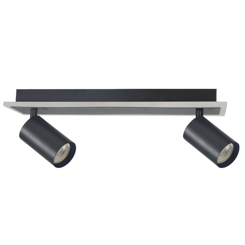 Listwa reflektorowa Parma czarna 2 x GU10 Light Prestige