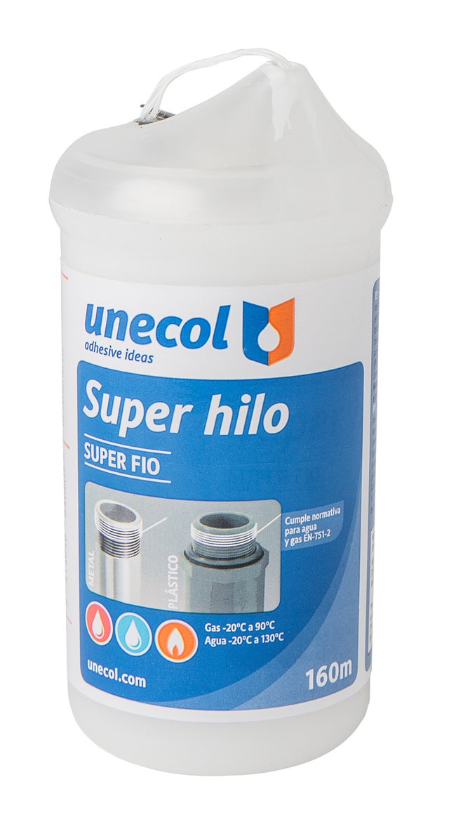 Hilo sellador UNECOL 160M de 1mm de ancho
