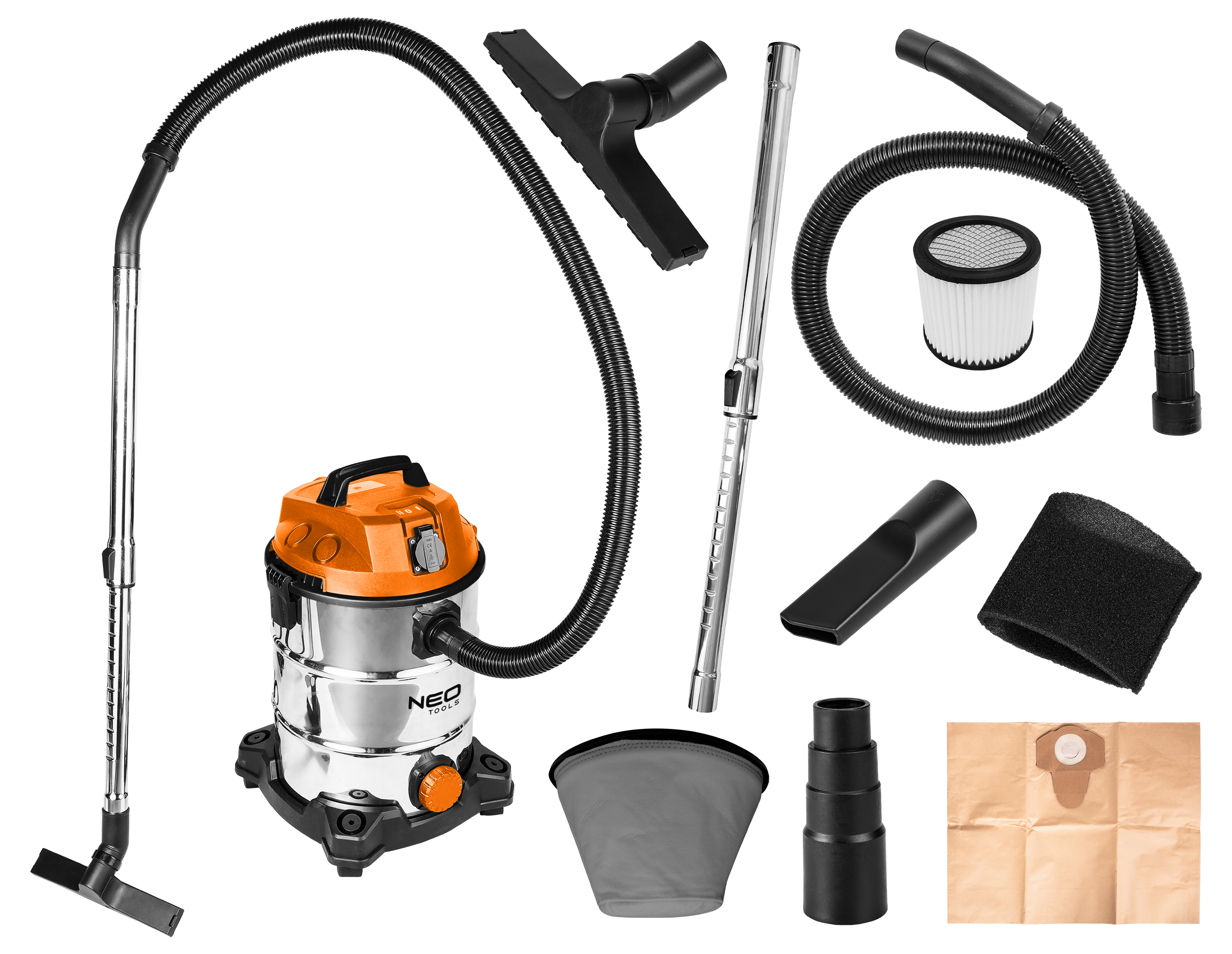 Odkurzacz warsztatowy 1400W 30L NEO TOOLS - 3