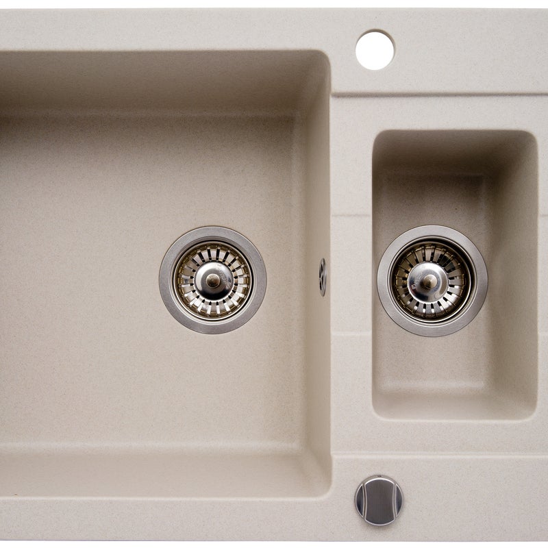 Zlewozmywak granitowy Senar 2 Pyramis