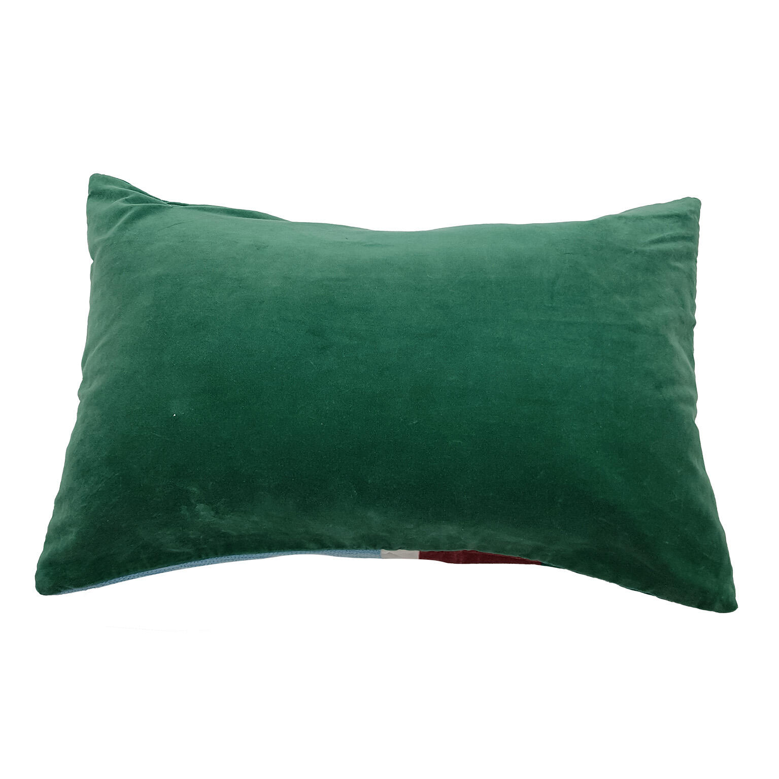 Coussin effet velour Hannes, multicouleur l.30 x L.50 cm - 3