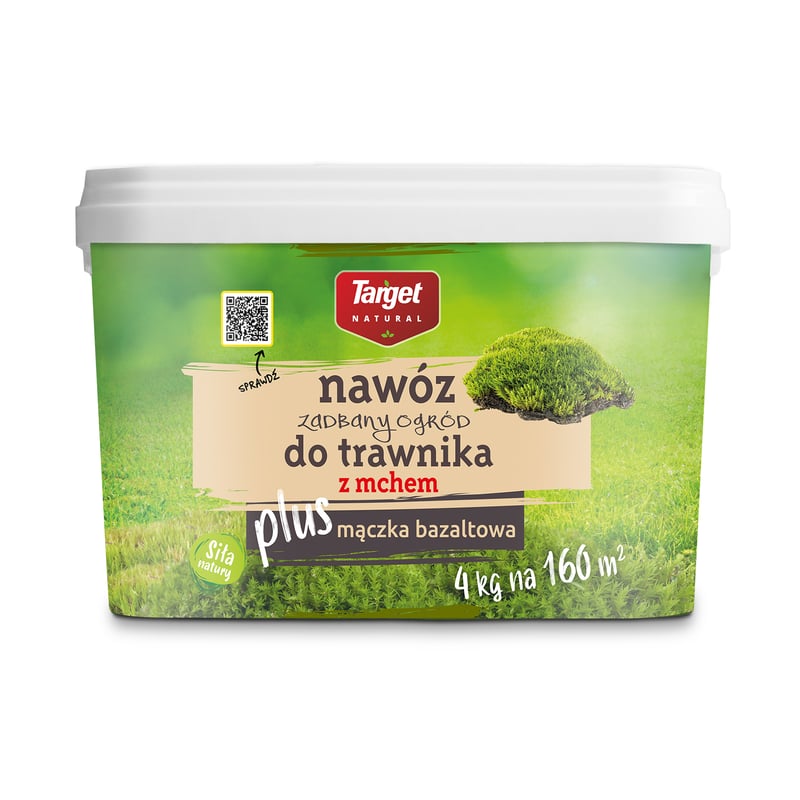 Nawóz do trawnika z mchem 4kg Target