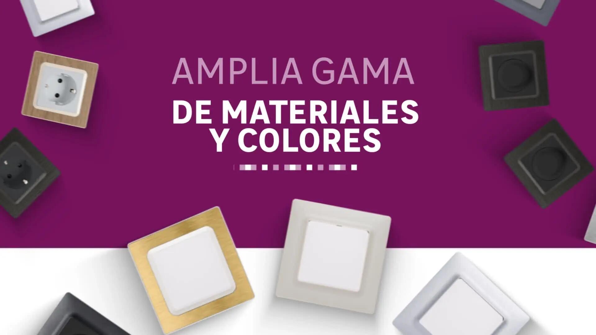 Enchufe con toma de tierra LEXMAN Luxia color negro - 3