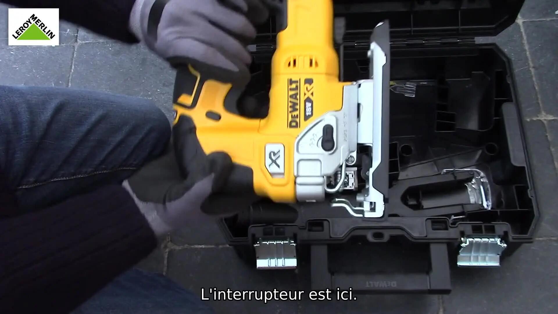 Scie sauteuse DEWALT XR 18 V, Sans Batterie en Coffret, DCS334NT-XJ - 7