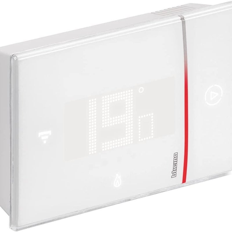 BTICINO Termostato intelligente e connesso a parete WIFI Smarter2 bianco