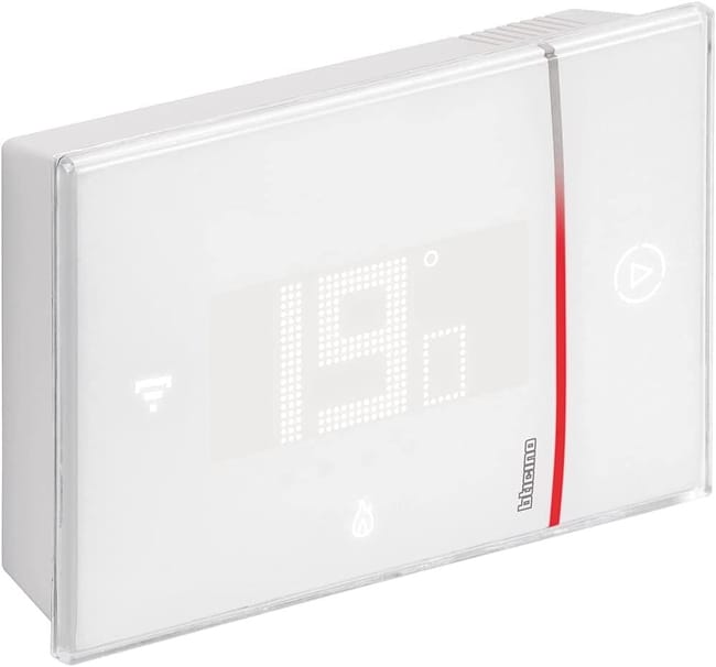 Leroymerlin Termostato intelligente e connesso BTICINO Cronotermostato WiFi bianco