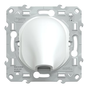 Sortie de câble à assembler Ovalis, SCHNEIDER ELECTRIC, blanc
