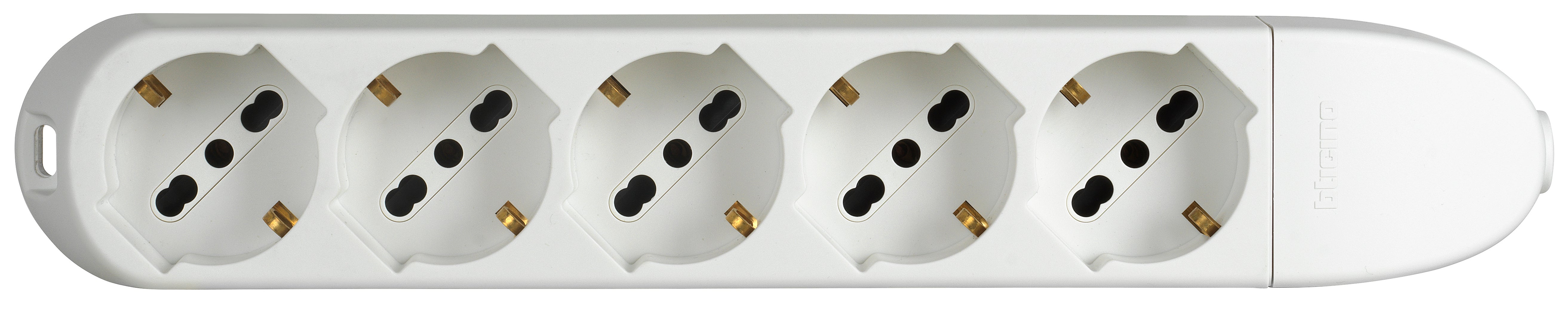 Multipresa BTICINO 8 prese schuko 5 prese universali - 4