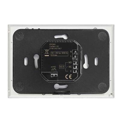 Termostato intelligente e connesso a incasso BTICINO Smarter2  bianco - 10
