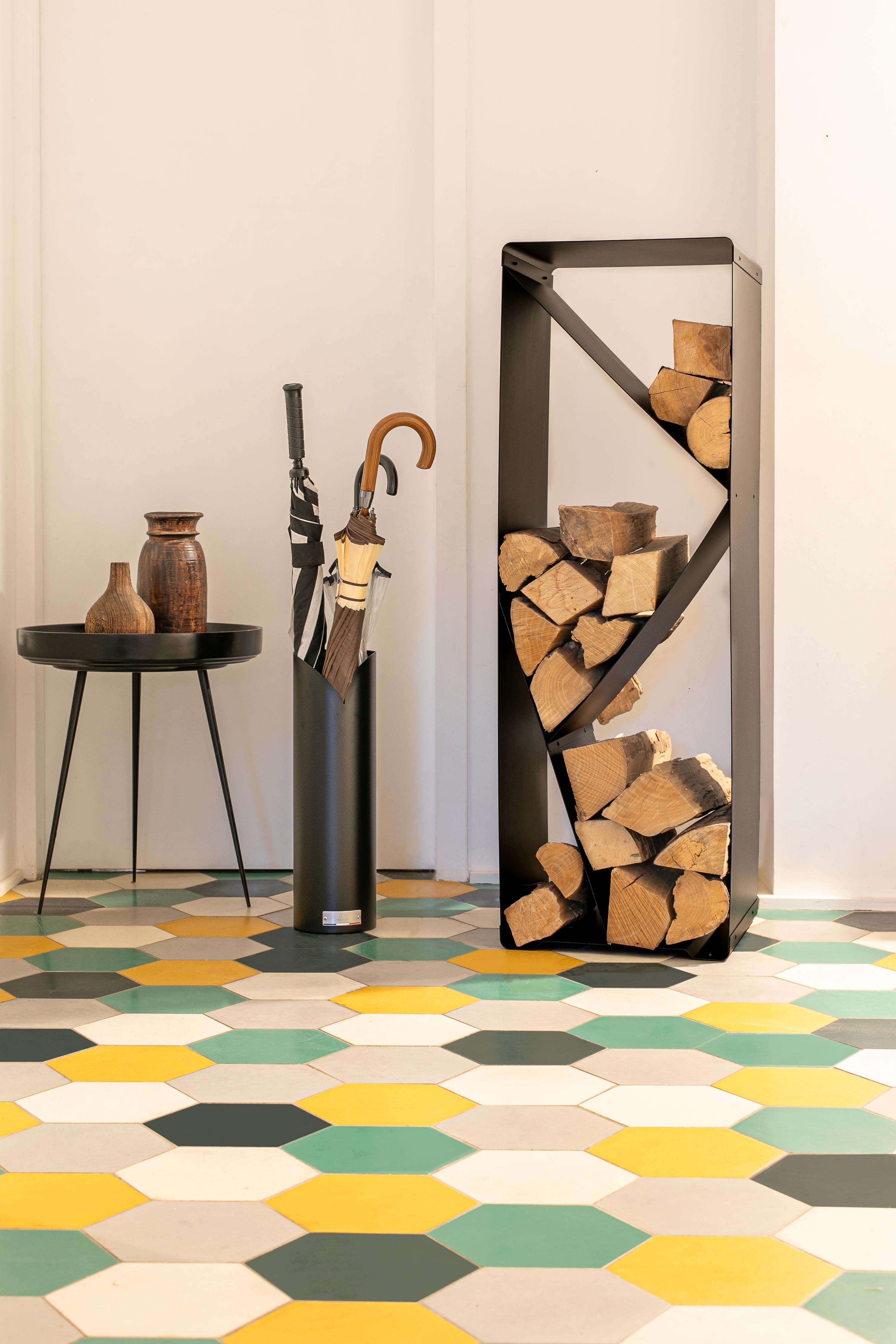 Porte-accessoires VOLUTE acier noir LE MARQUIER - 3