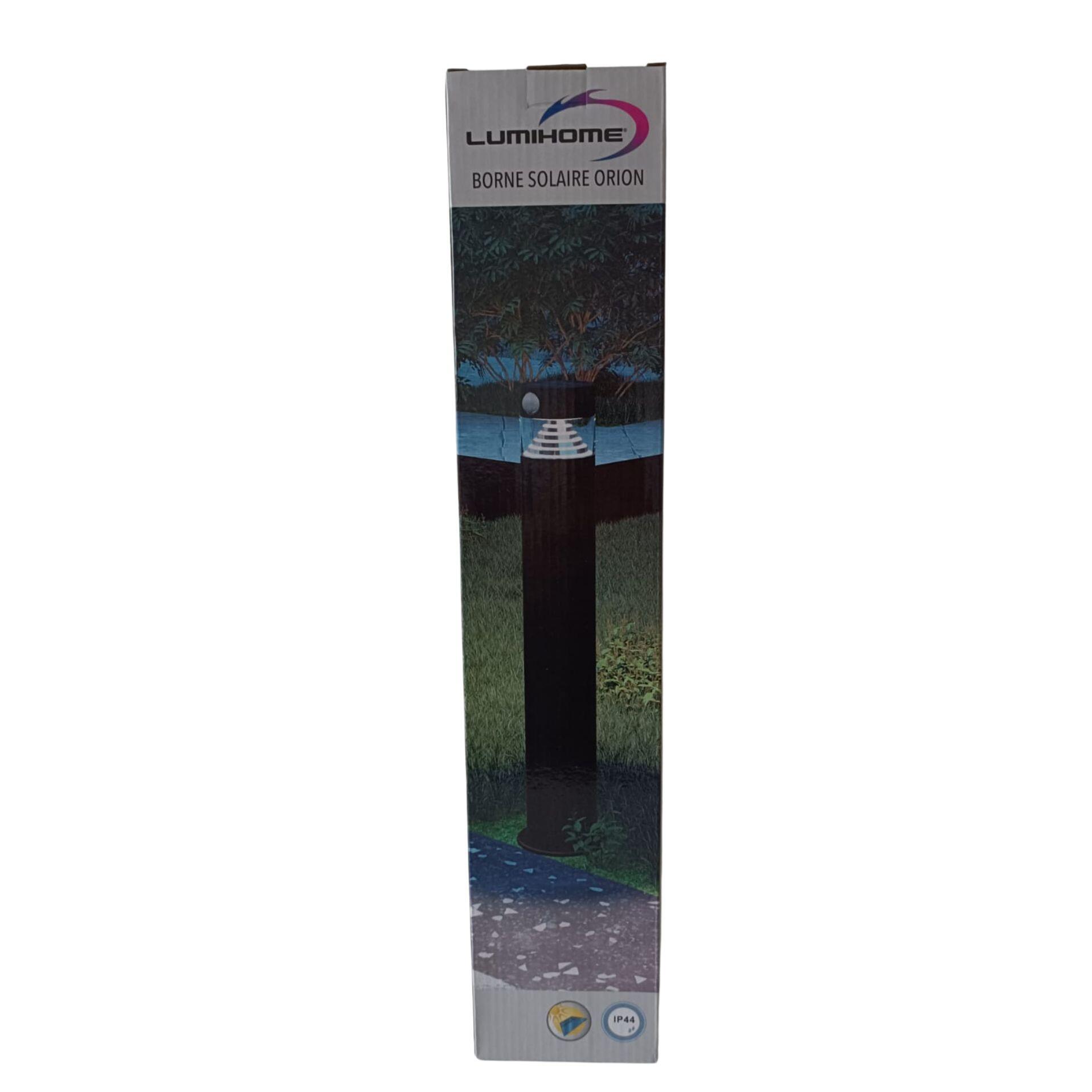 Potelet solaire Orion, noir, LUMIHOME - 9