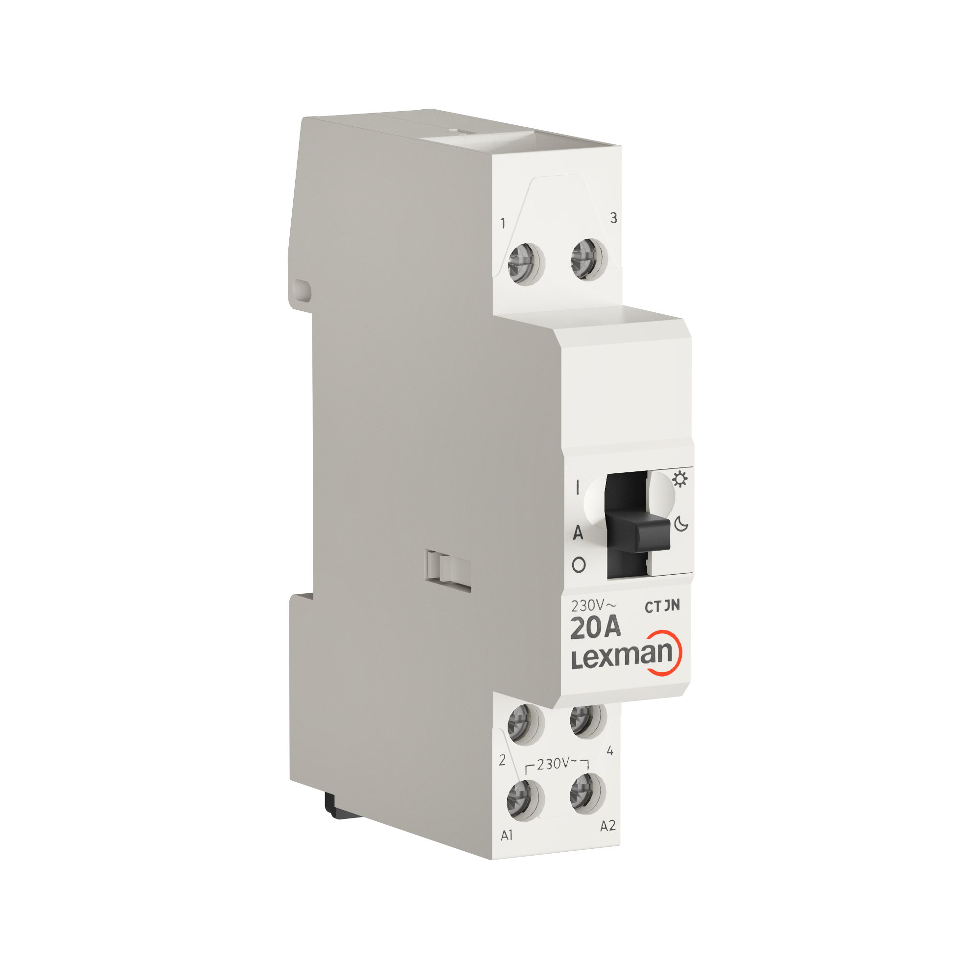 Contacteur jour/nuit LEXMAN, 20 A 230 V - 3