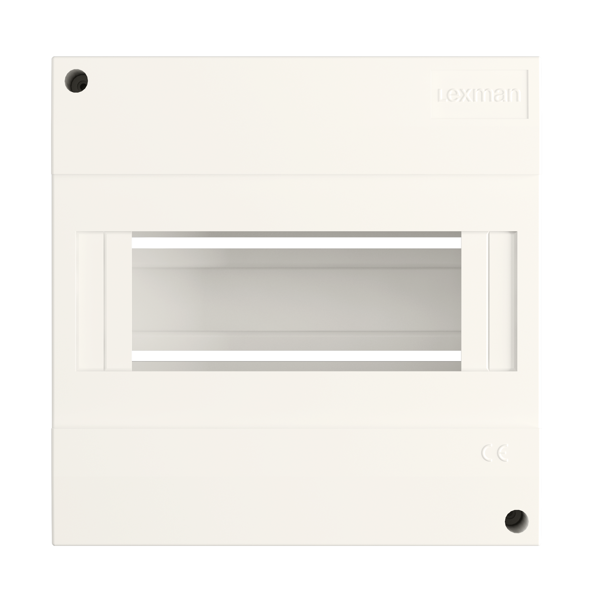 Tableau électrique nu LEXMAN 8 modules, 1 rangée - 2